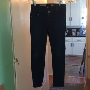 Pilcro medium blue skinny jeans size 29